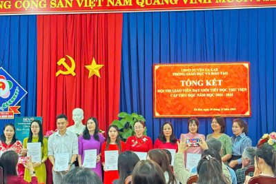 HỘI THI GIÁO VIÊN GIỎI TIẾT ĐỌC THƯ VIỆN CẤP TIỂU HỌC NĂM HỌC 2024-2025