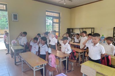 LỄ KẾT NẠP ĐỘI VIÊN MỚI 