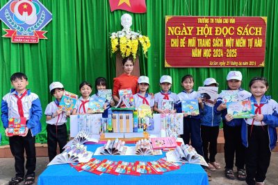 HƯỞNG ỨNG NGÀY SÁCH VÀ VĂN HÓA ĐỌC VIỆT NAM NĂM 2025