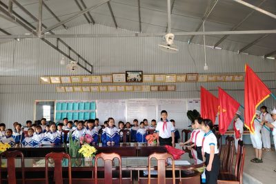 LỄ KẾT NẠP ĐỘI VIÊN ĐỢT 1 – NĂM HỌC 2025-2026