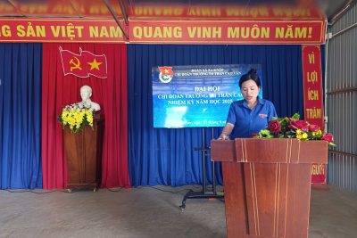 ĐẠI HỘI CHI ĐOÀN TRƯỜNG TH TRẦN CAO VÂN NHIỆM KÌ NĂM HỌC 2025 – 2026
